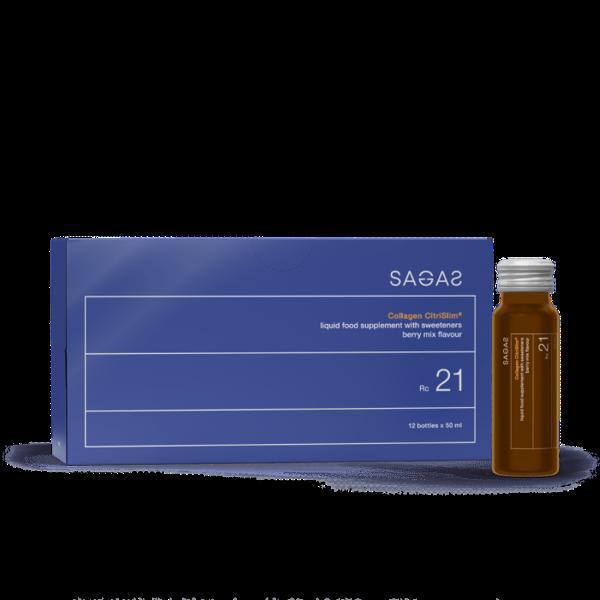 SAGAS RC 21 Collagen CitriSlim 12x50ml